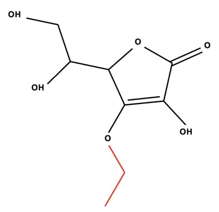 Ethyl ascorbinsäure; Hautaufellung, stabiles Vitamin C