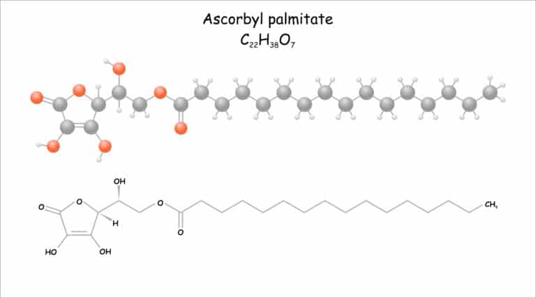 Ascorbylpalmitate, Palmitinsäureascorbylester, 6-Palmitoyl-L-Ascorbinsäure